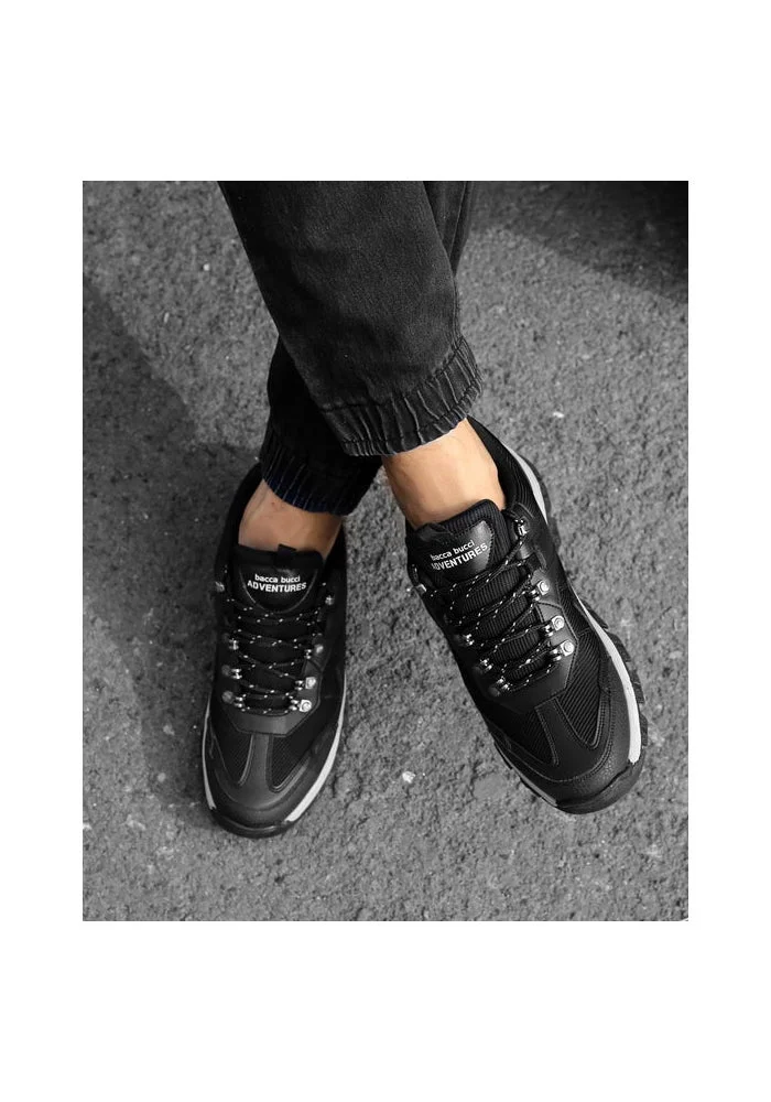 Bacca Bucci Black Osprey Waterproof Trail and Hiking Shoes for Men | Best Price UAE